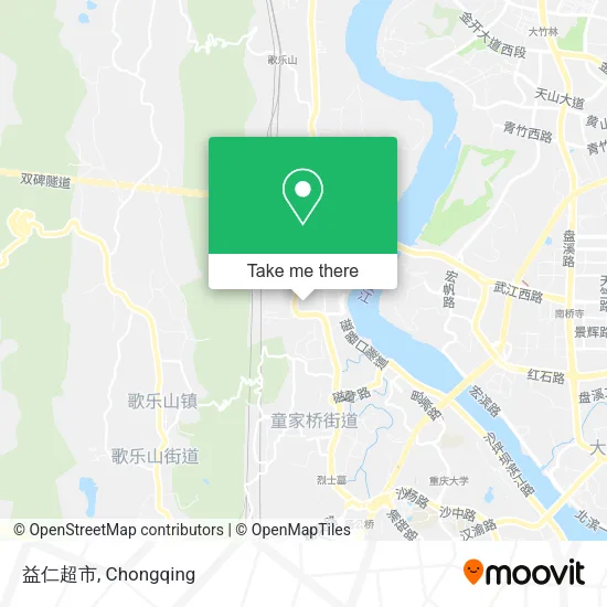 益仁超市 map