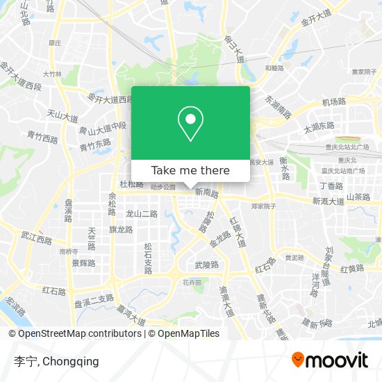 李宁 map