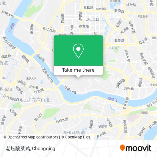 老坛酸菜鸡 map