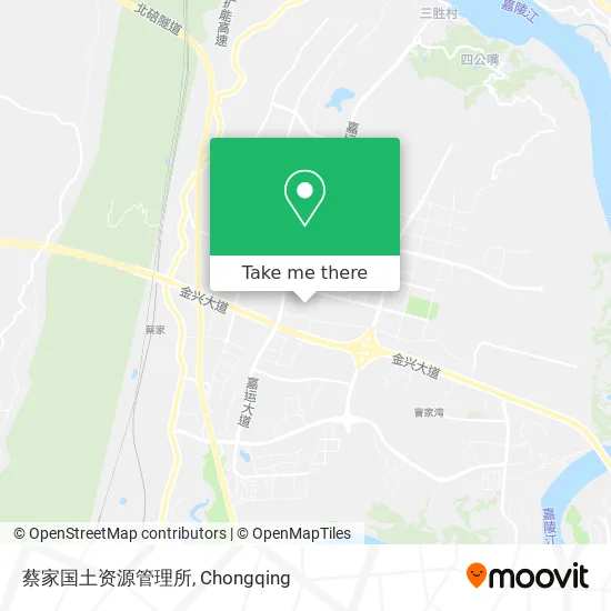 蔡家国土资源管理所 map