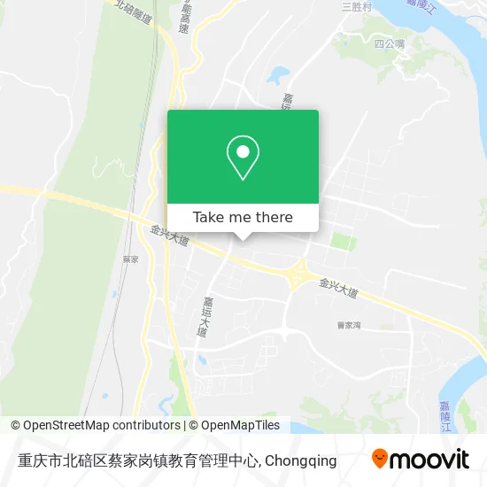 重庆市北碚区蔡家岗镇教育管理中心 map