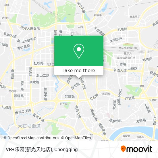VR+乐园(新光天地店) map