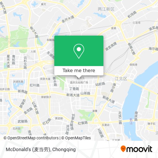 McDonald's (麦当劳) map