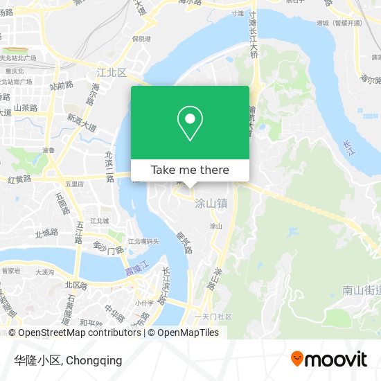 华隆小区 map
