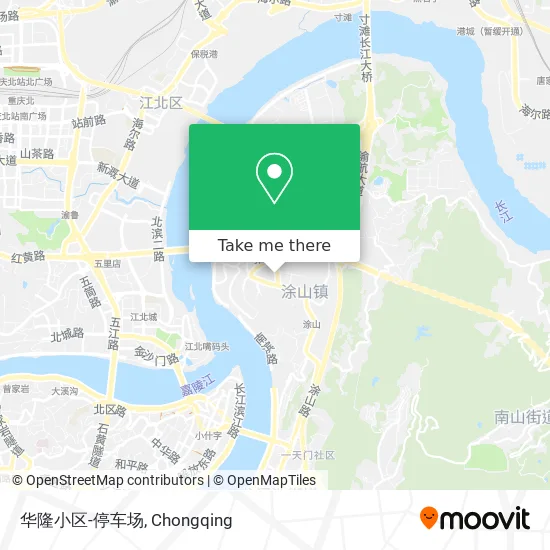 华隆小区-停车场 map
