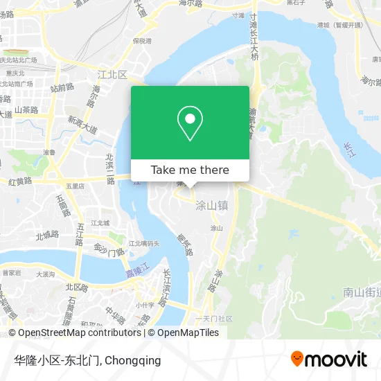 华隆小区-东北门 map