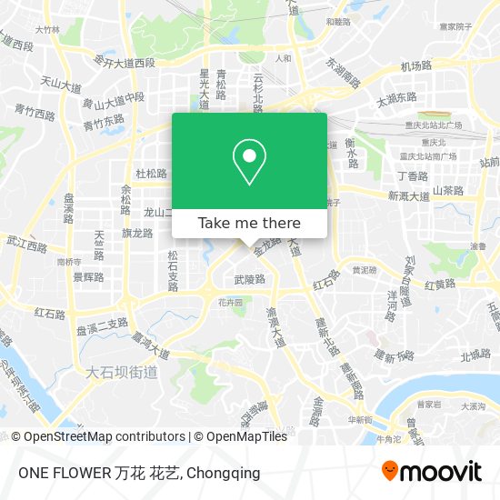 ONE FLOWER 万花 花艺 map