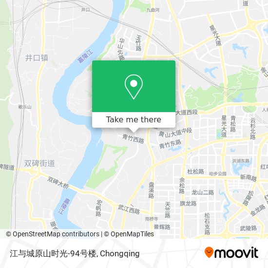 江与城原山时光-94号楼 map
