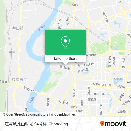 江与城原山时光-94号楼 map