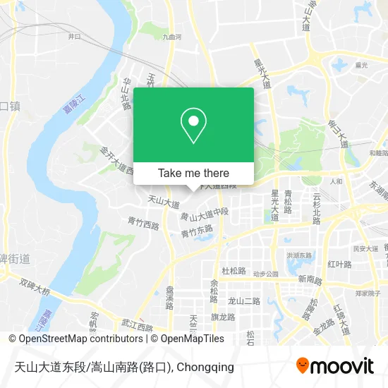 天山大道东段/嵩山南路(路口) map