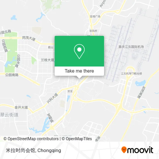 米拉时尚会馆 map