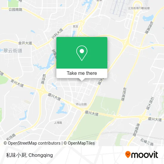私味小厨 map