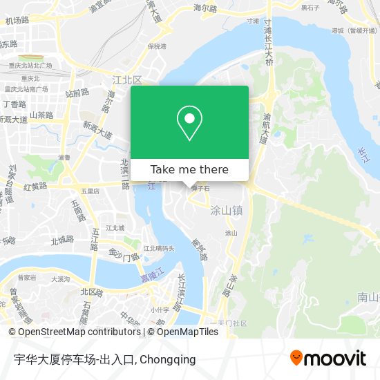 宇华大厦停车场-出入口 map