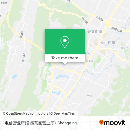 电信营业厅(鲁能茶园营业厅) map