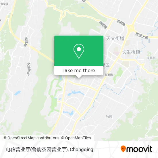 电信营业厅(鲁能茶园营业厅) map