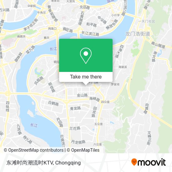 东滩时尚潮流时KTV map
