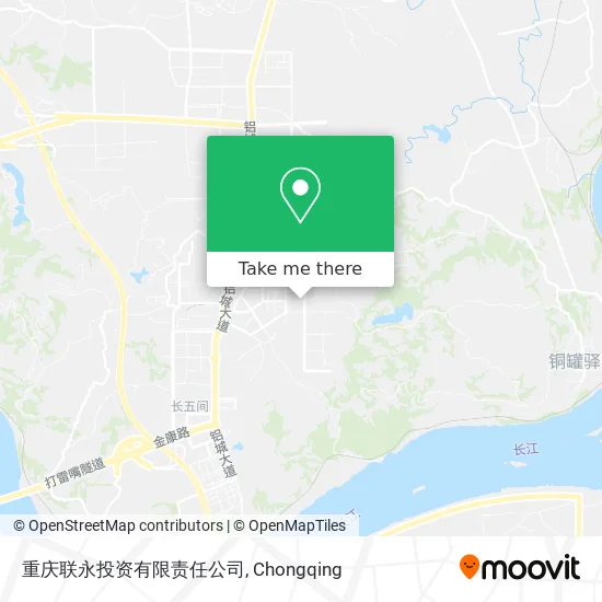 重庆联永投资有限责任公司 map