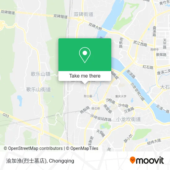 渝加渔(烈士墓店) map