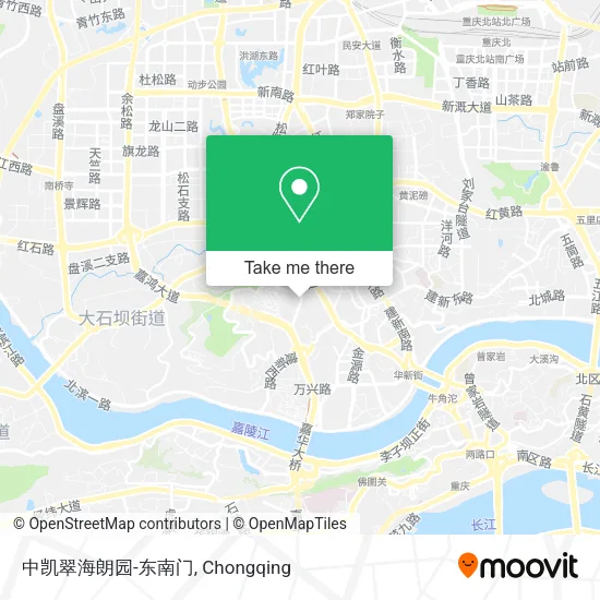 中凯翠海朗园-东南门 map