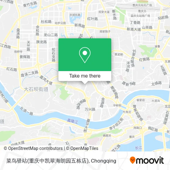 菜鸟驿站(重庆中凯翠海朗园五栋店) map