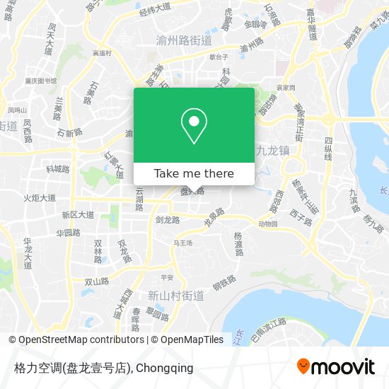 格力空调(盘龙壹号店) map