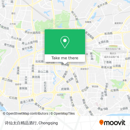 诗仙太白精品酒行 map