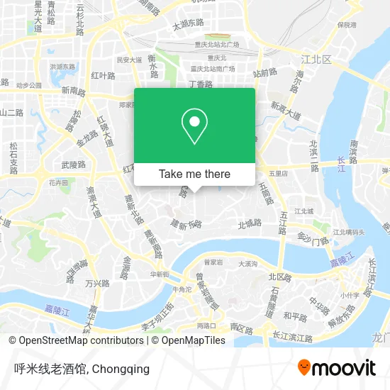 呼米线老酒馆 map