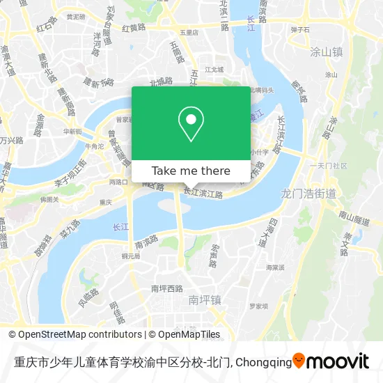 重庆市少年儿童体育学校渝中区分校-北门 map