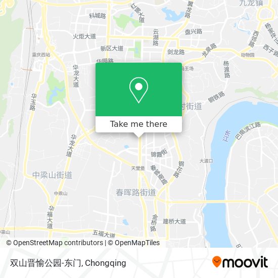 双山晋愉公园-东门 map