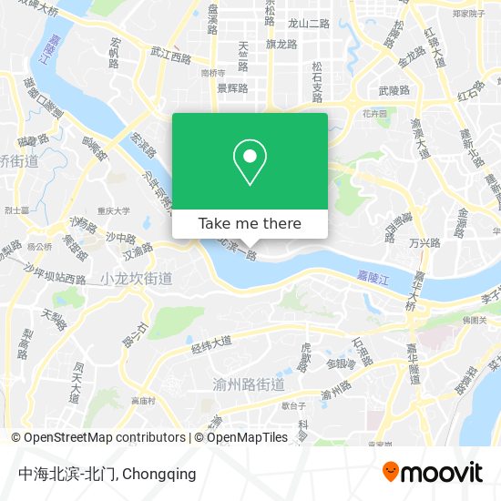 中海北滨-北门 map