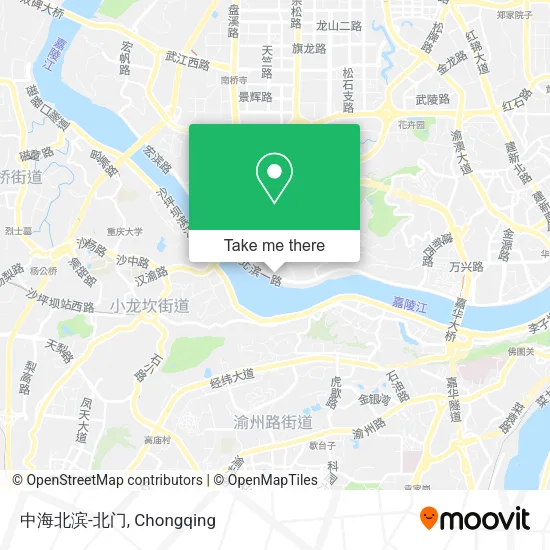 中海北滨-北门 map