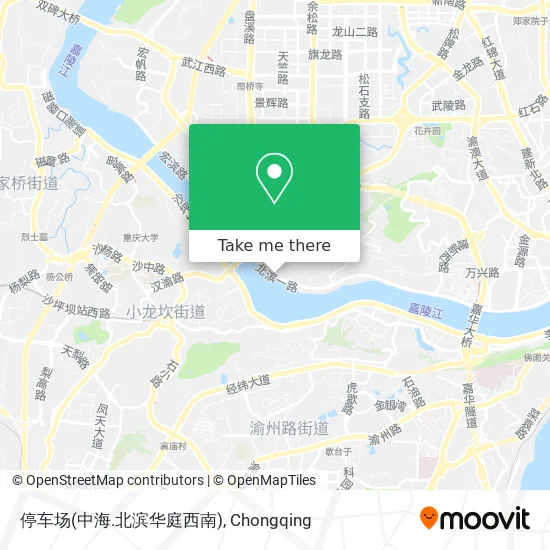 停车场(中海.北滨华庭西南) map