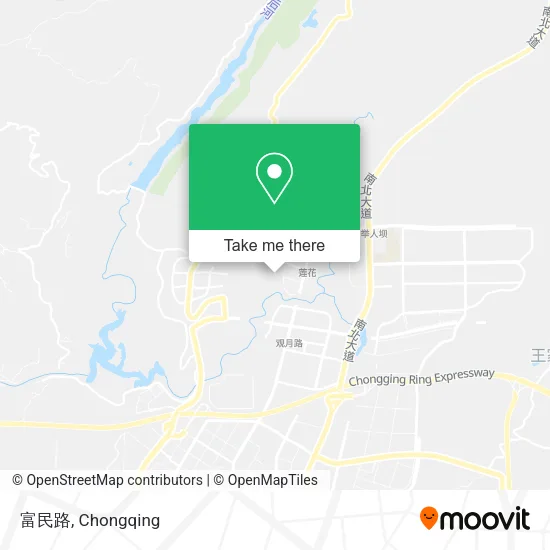 富民路 map