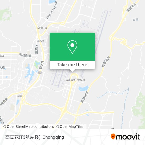 高豆花(T3航站楼) map