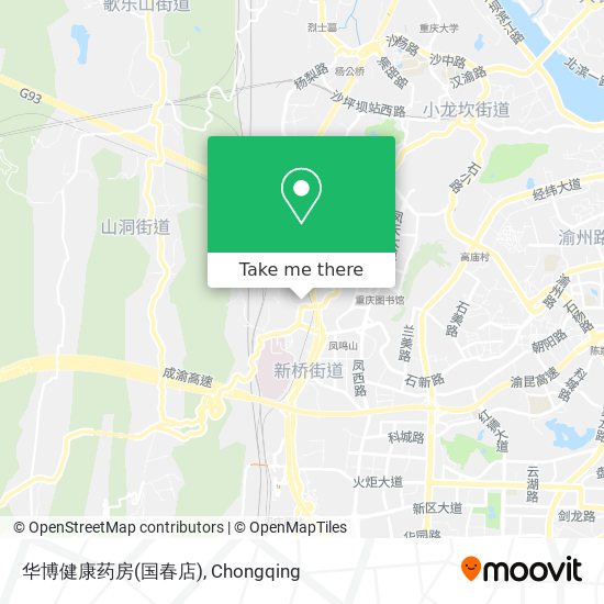 华博健康药房(国春店) map