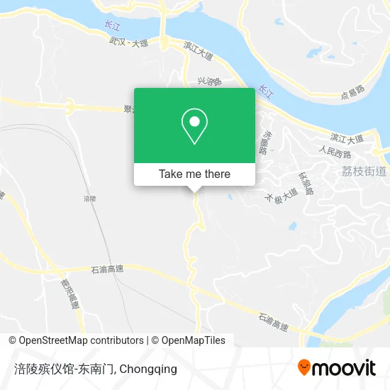涪陵殡仪馆-东南门 map