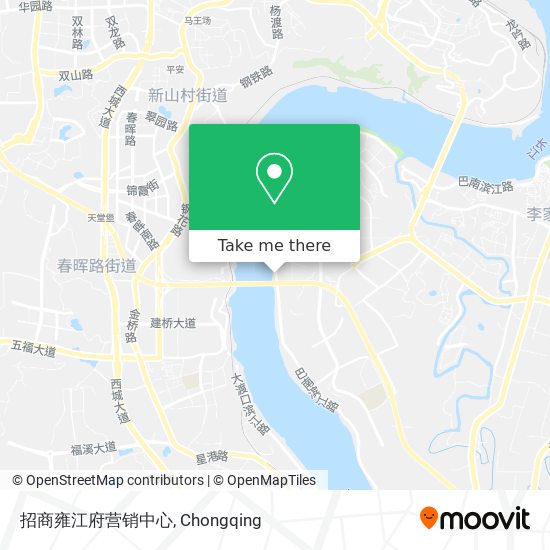 招商雍江府营销中心 map