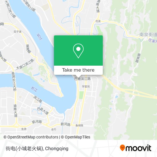 街电(小城老火锅) map
