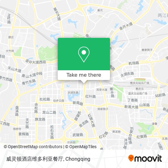 威灵顿酒店维多利亚餐厅 map