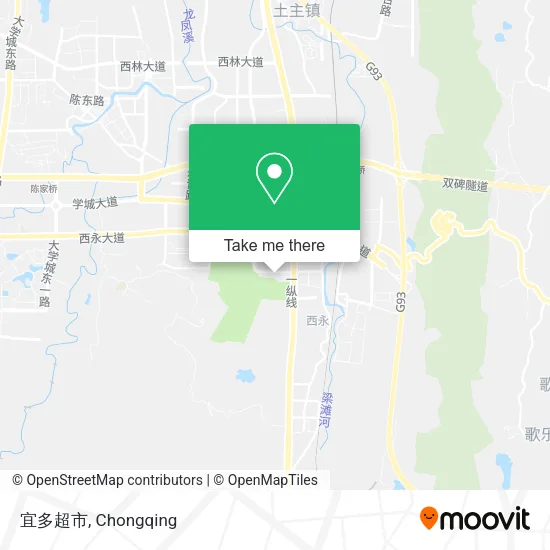 宜多超市 map