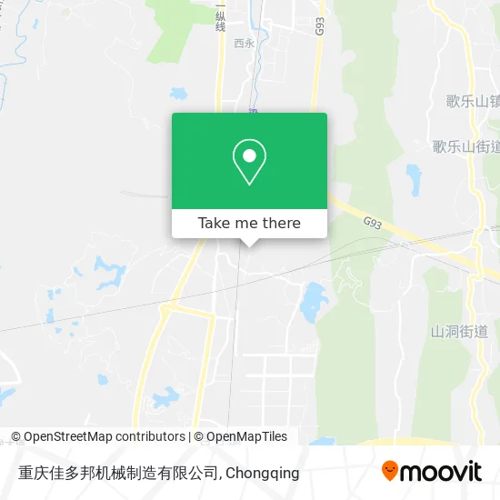 重庆佳多邦机械制造有限公司 map