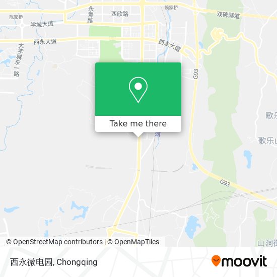 西永微电园 map