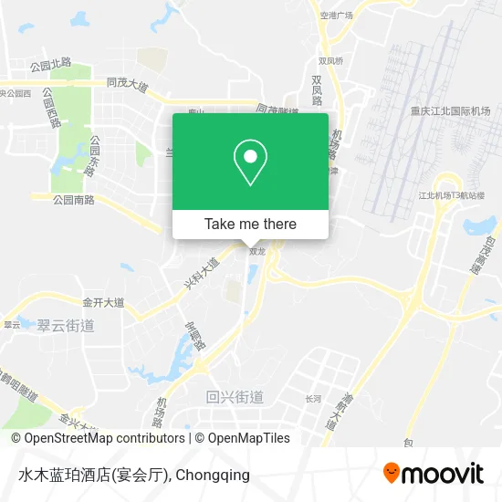 水木蓝珀酒店(宴会厅) map