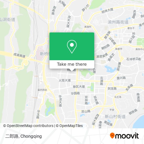 二郎路 map