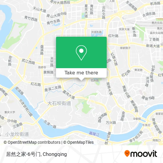 居然之家-6号门 map