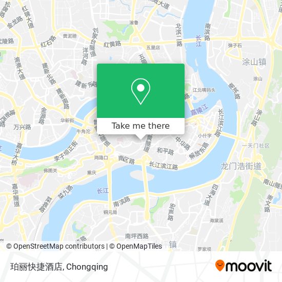 珀丽快捷酒店 map