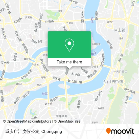 重庆广汇度假公寓 map