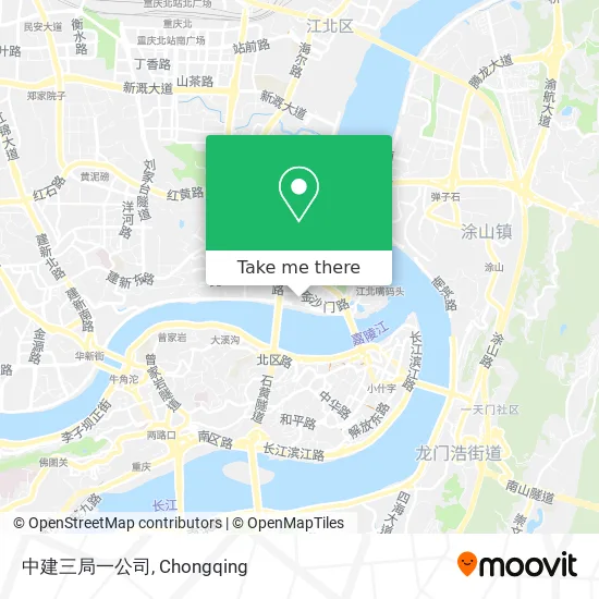 中建三局一公司 map