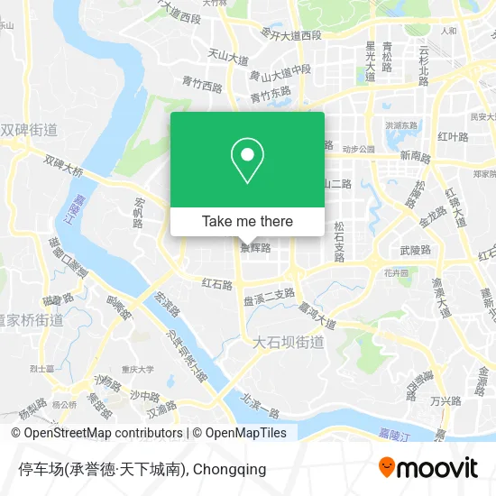 停车场(承誉德·天下城南) map