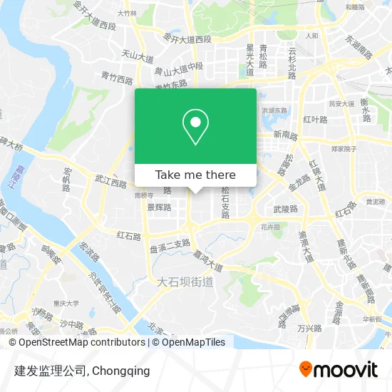 建发监理公司 map